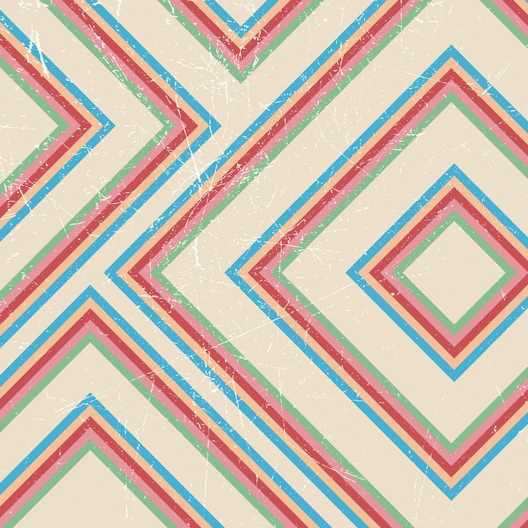 Vector Gratis vintage grunge retro abstract design background