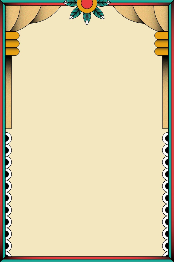 Vector Gratis vintage old school style beige frame 
