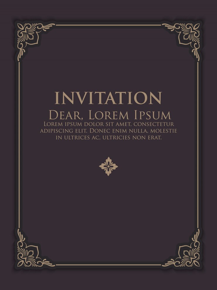 Vector Gratis vintage style frame card