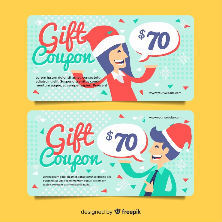 Vector Gratis voucher hadiah