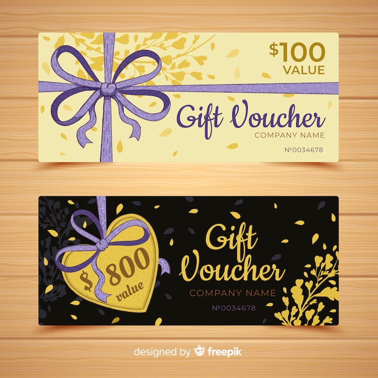 Vector Gratis voucher hadiah