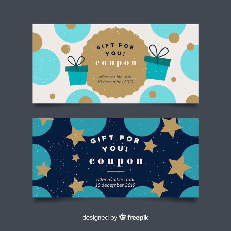 Vector Gratis voucher hadiah
