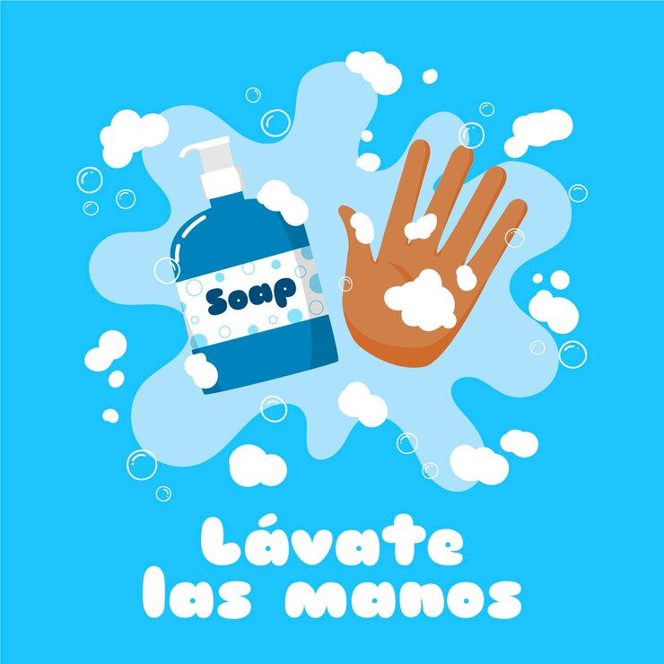 Vector Gratis wash your hands concept theme