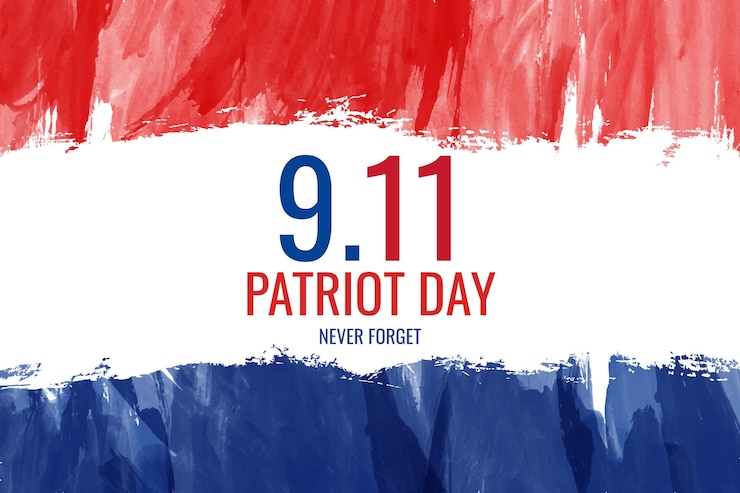 Vector Gratis watercolor 9.11 patriot day background