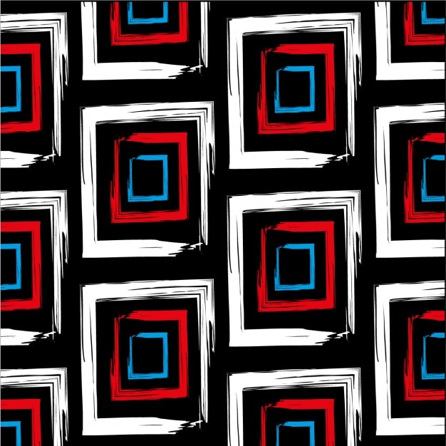 Vector Gratis watercolor hand painted squares background