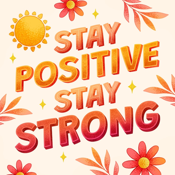Vector Gratis watercolor positive vibes lettering