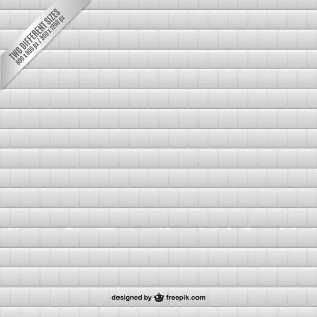 Vector Gratis white tiles background