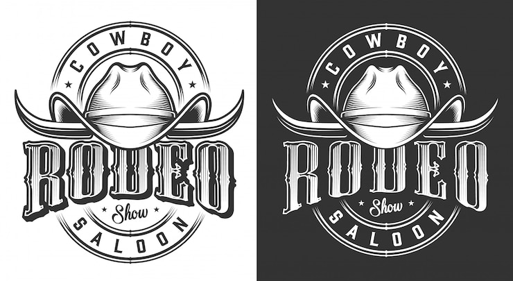 Vector Gratis wild west emblems