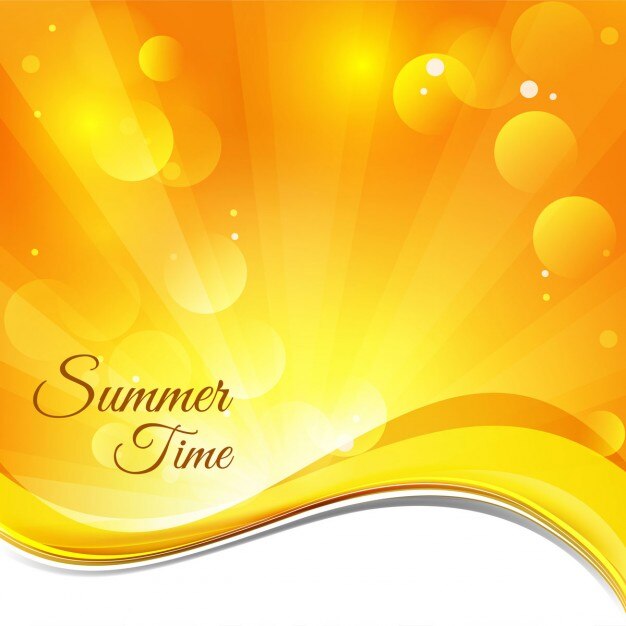 Vector Gratis yellow abstract bokeh background