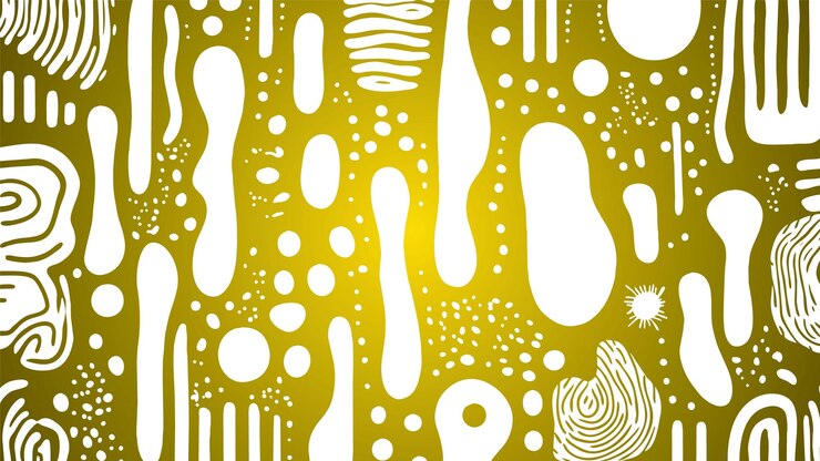 Vector Gratis yellow abstract pattern wallpaper