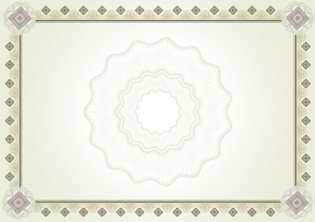 Vector Gratis yellow colors diploma