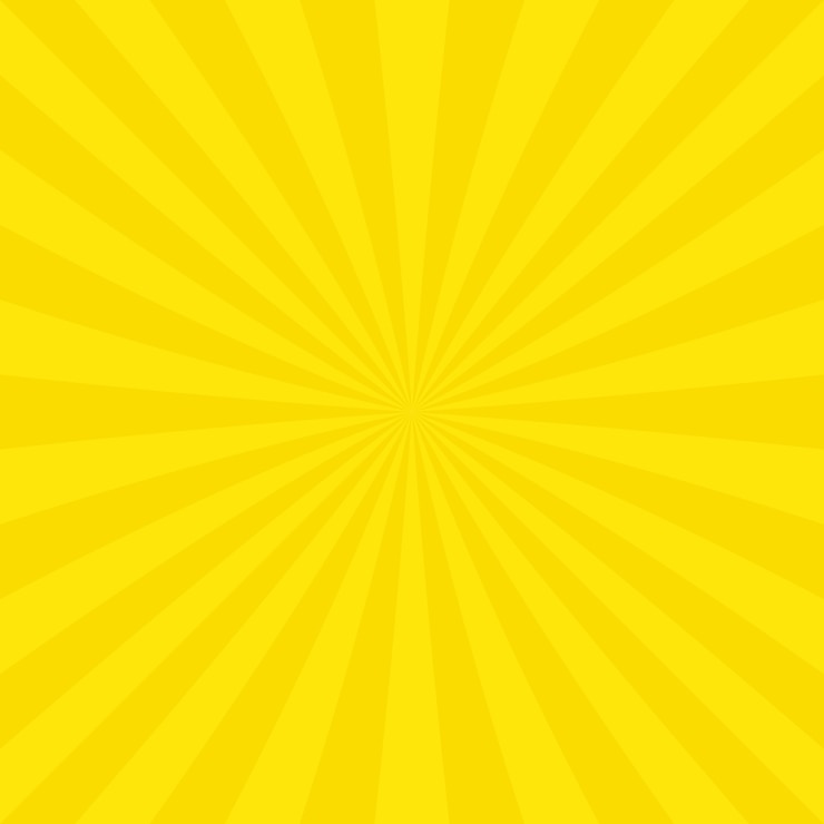 Vector Gratis yellow sunburst background design