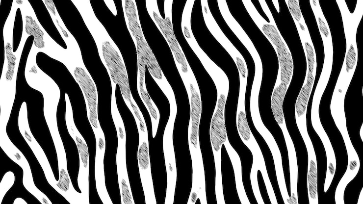 Vector Gratis zebra stripes texture