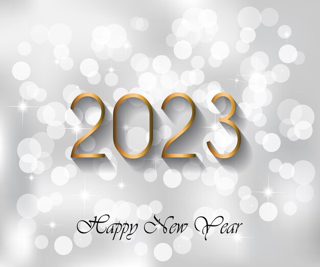 2023 Happy New Year background