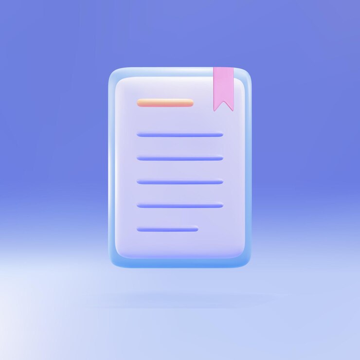 3d minimal ebook reader ereader electronic digital book icon Online education online school digital