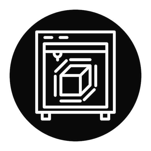 3D Printing icon vector image Can be used for Robotics