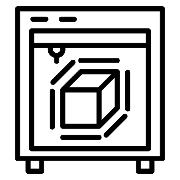 3D Printing icon vector image Can be used for Robotics