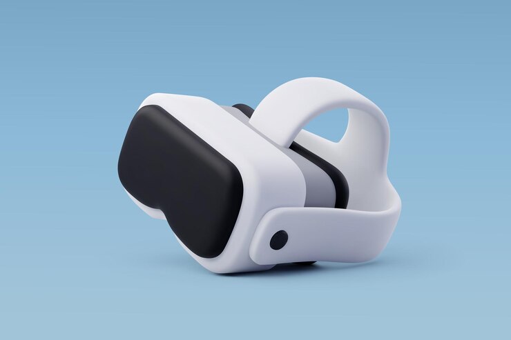 Vector 3d vector virtual reality glasses metaverse technology future 3d game concept