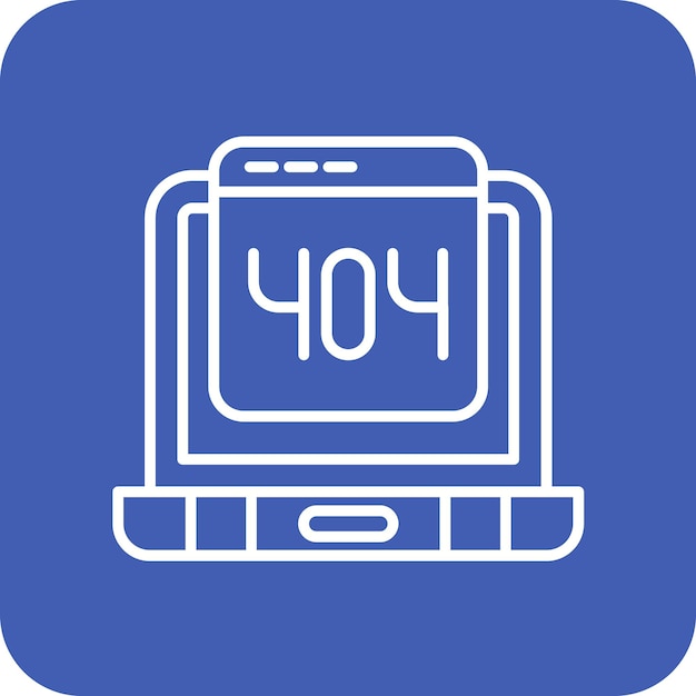 404 Error icon vector image Can be used for Cyber Security