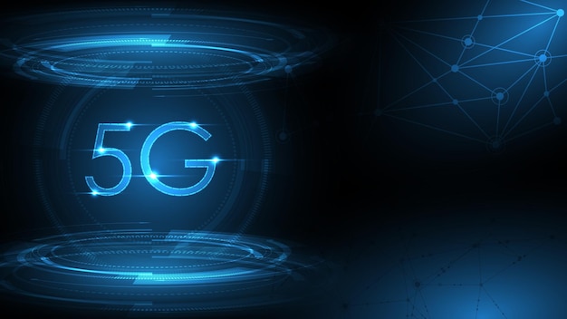 5G network wireless internet connecting, internet of things, communication network,High speed, broadband telecommunication