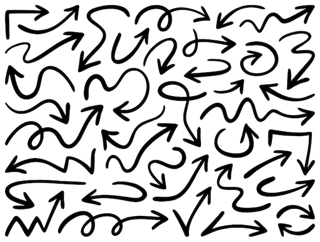 a black and white background with arrows pointing to the right