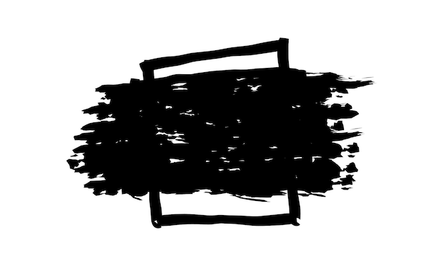 a black and white drawing of a music note and a black background