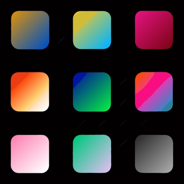 a black background with a rainbow colored rectangle with a rainbow colored rectangle