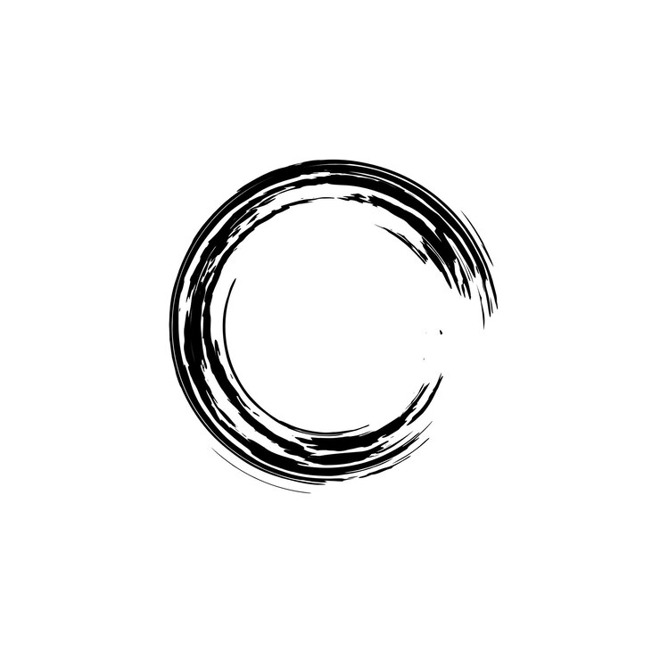 a black letter c is drawn in a black marker