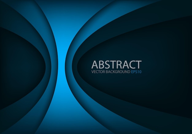 a blue and black background with a blue and black design