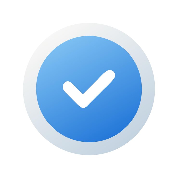 a blue and white clock with a white background with a blue and white sign that says quot tick quot