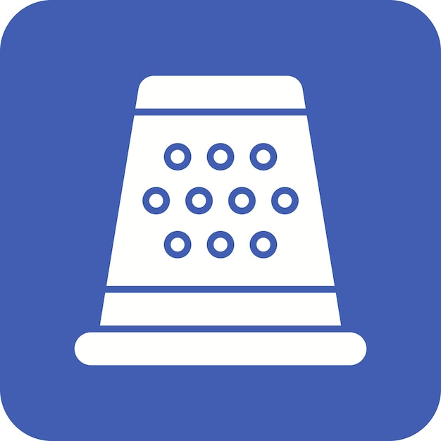 a blue and white sign that says calculator