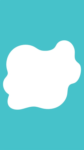 A blue background with a white blob and a blue background.