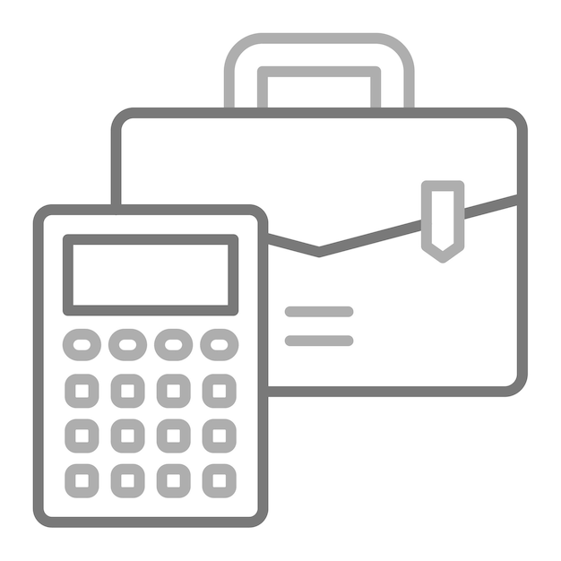 a calculator with a calculator in the corner
