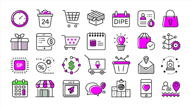 a collection of images including a grocery store the word quot o quot on the bottom