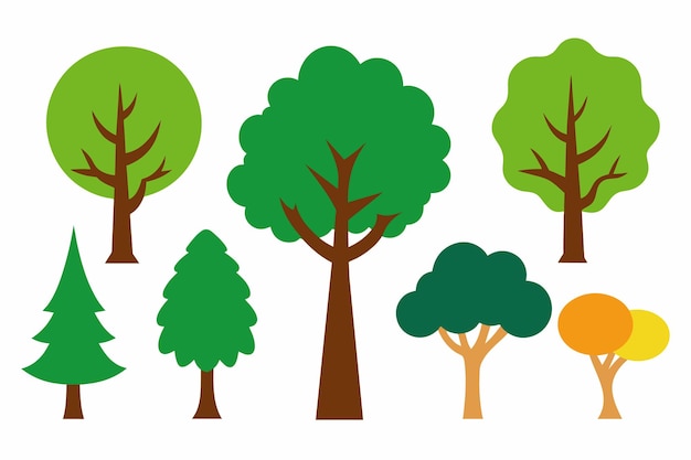 a collection of trees including one with the other with the words  trees