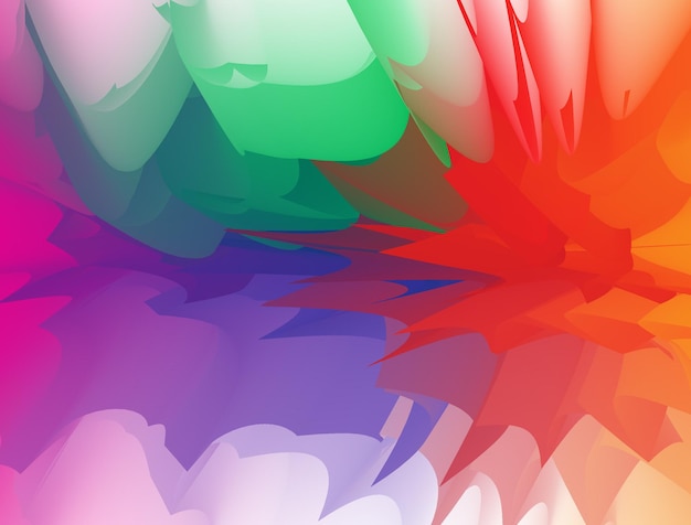 A colorful abstract background with the colors of the spectrum