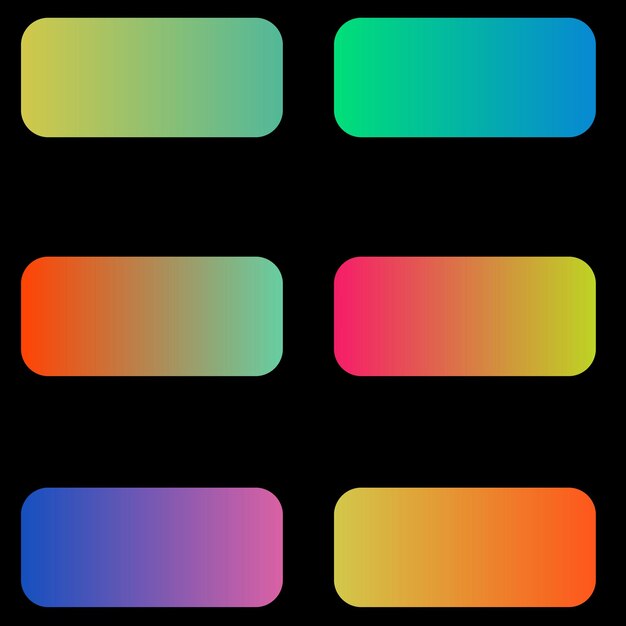 a colorful display of the rainbow colored squares with different colors