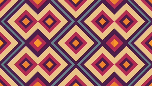 a colorful pattern with squares and triangles