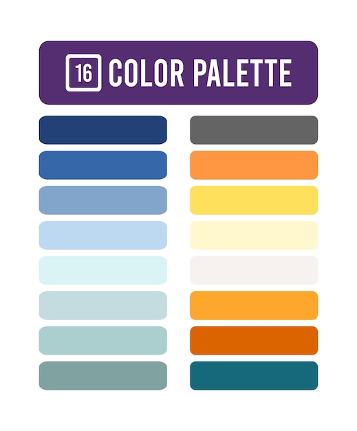 a colorful square with the color color of the color