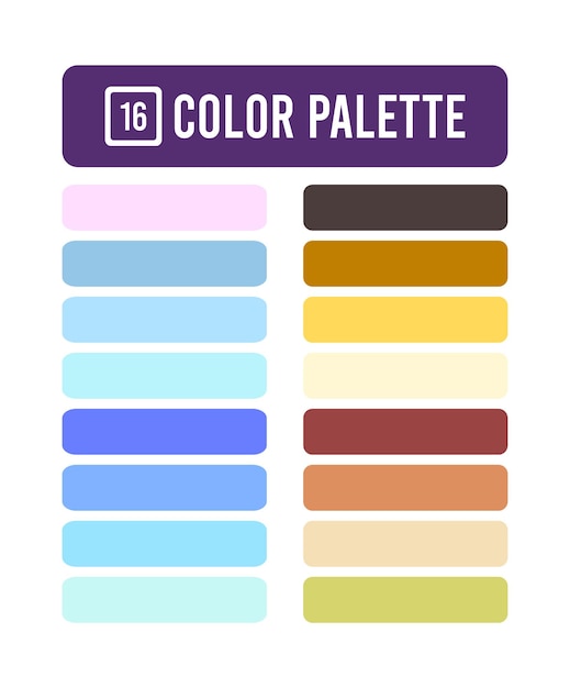 a colorful square with the color color of the color