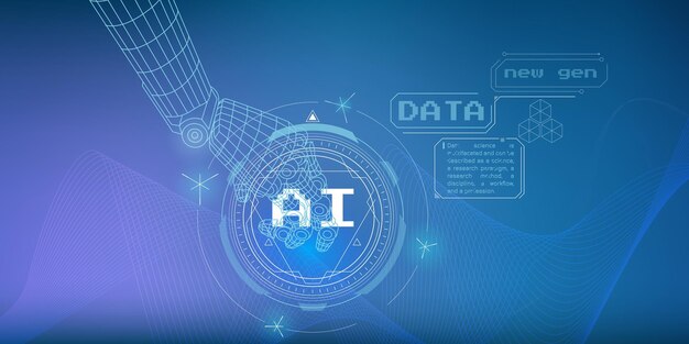 A combination of advanced technology and artificial intelligence