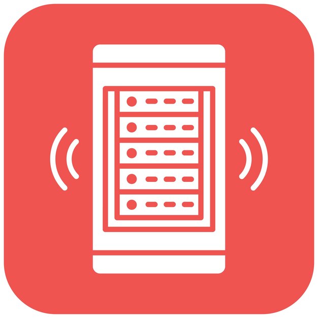 a computer monitor with a red background with a white line around the top
