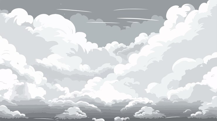 Vector a drawing of a cloud that has the words  the name  on it