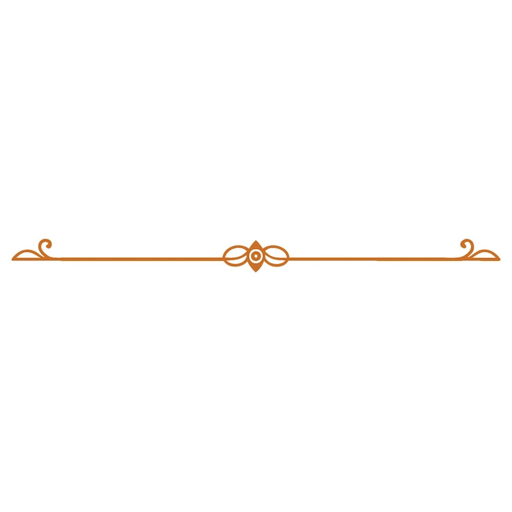 Vector a gold decorative border on a white background