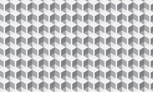 a gray background with a geometric pattern of squares and the word  in white