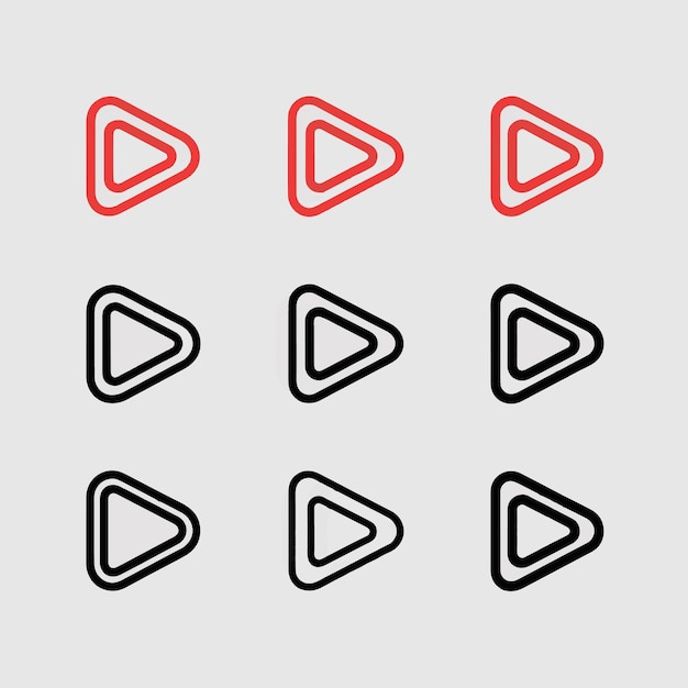 a gray background with a triangle and a triangle in the middle
