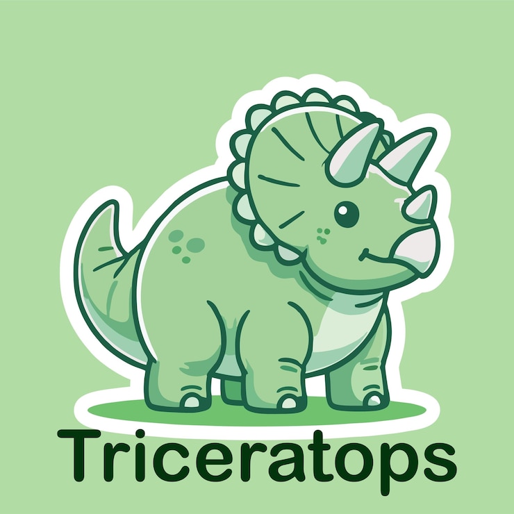 Vector a green and white logo for a dinosaur with the word crocs on it