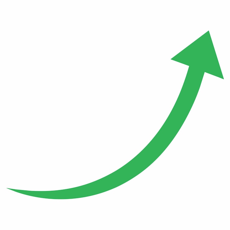 Vector a green arrow pointing to the left