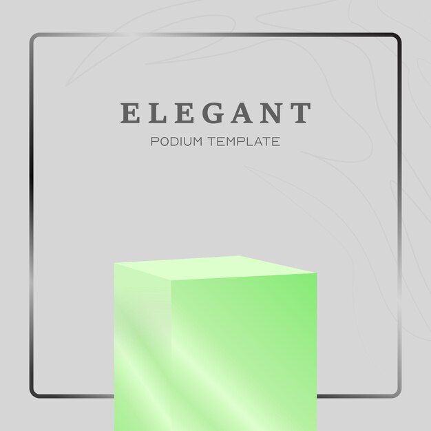 a green square with the word element on it