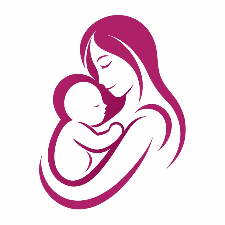a mother holding her baby in her arms
